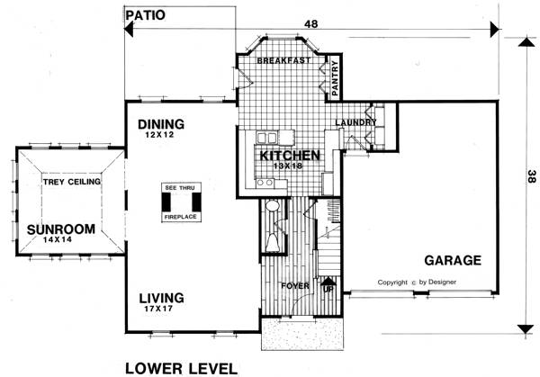 Lower Level Floorplan